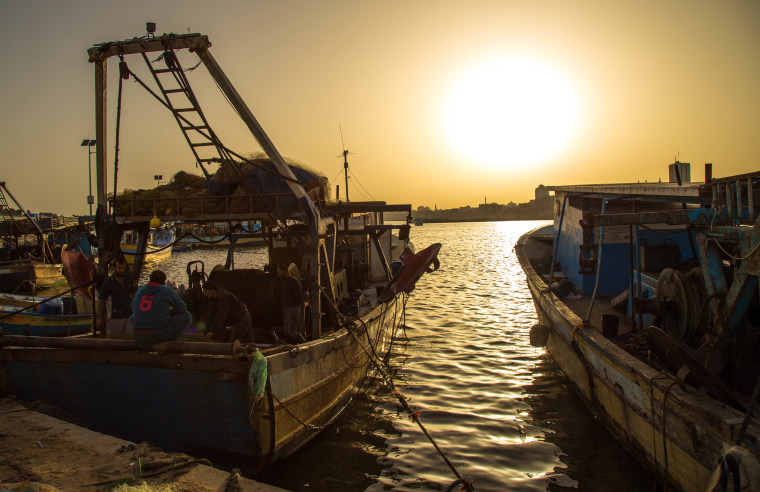 Image: Gaza fishermen