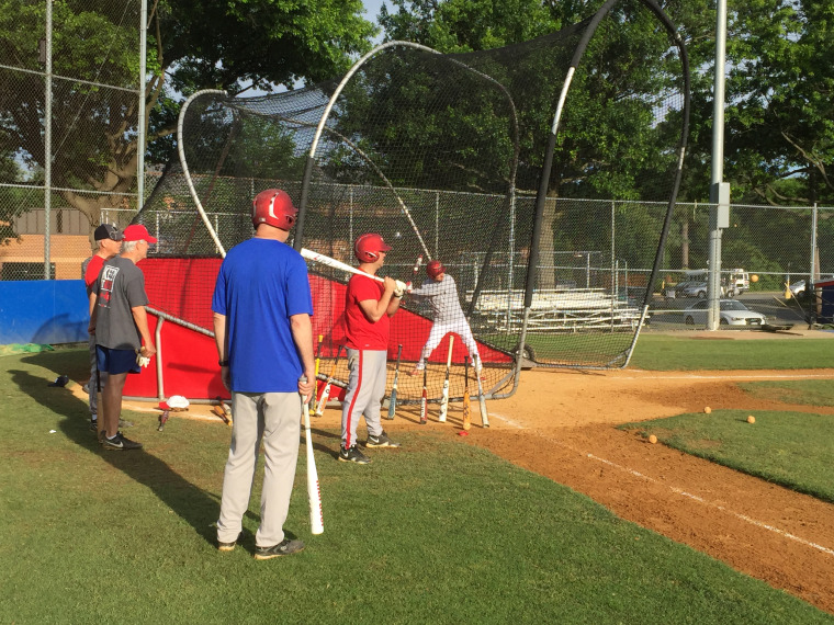 Image: Republican Baseball practice