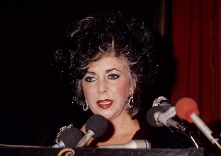 Arizona AIDS Foundation Trust Auction Honors Elizabeth Taylor - Febuary 10, 1986