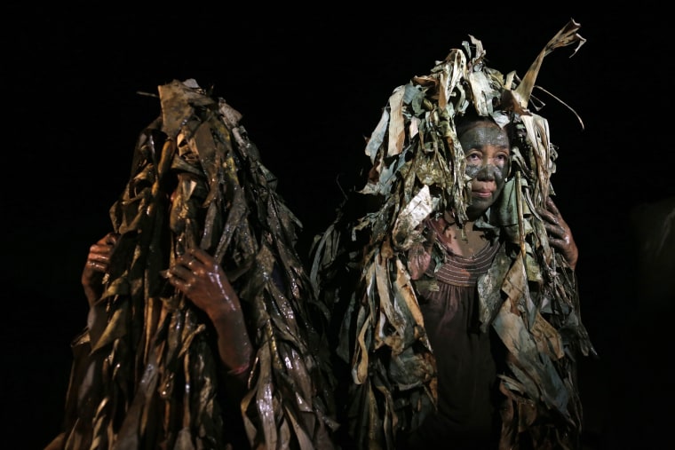 Image: Mud People Festival in the town of Aliaga, Nueva Ecija province, Philippines