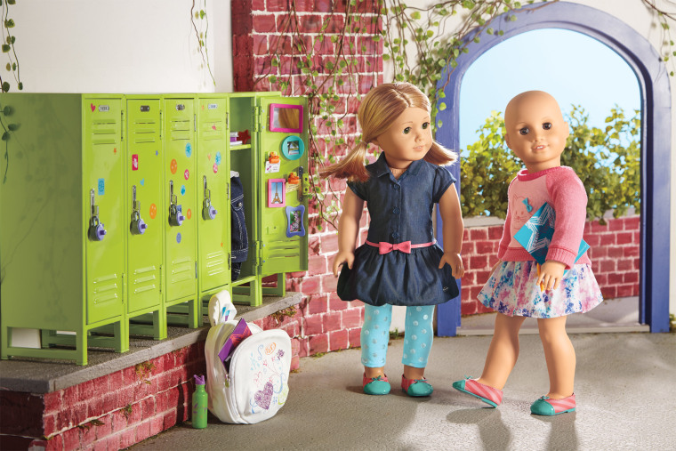 "We know that when a girl owns a doll that is a reflection of her, it provides a sense of connection and belonging. It's a responsibility we take very seriously and girls like Meredith's daughter inspire us every day," said Stephanie Spanos, a company spokesperson for American Girl.