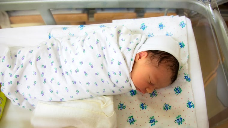 Newborn in hospital