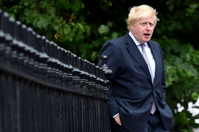 Image: Boris Johnson on June 27, 2016