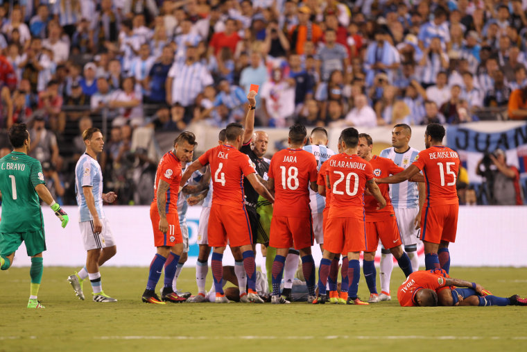 Argentina v Chile: Championship - Copa America Centenario