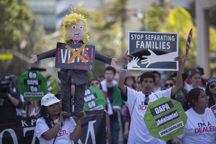 Image: Rally And March Held On May Day In Los Angeles