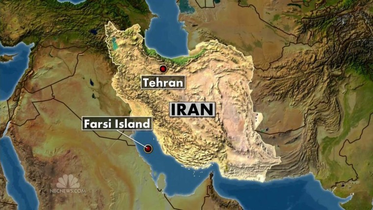 IMAGE: Map of U.S.-Iran confrontation