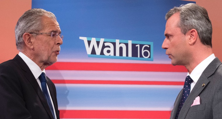 Image: Alexander Van der Bellen and Norbert Hofer