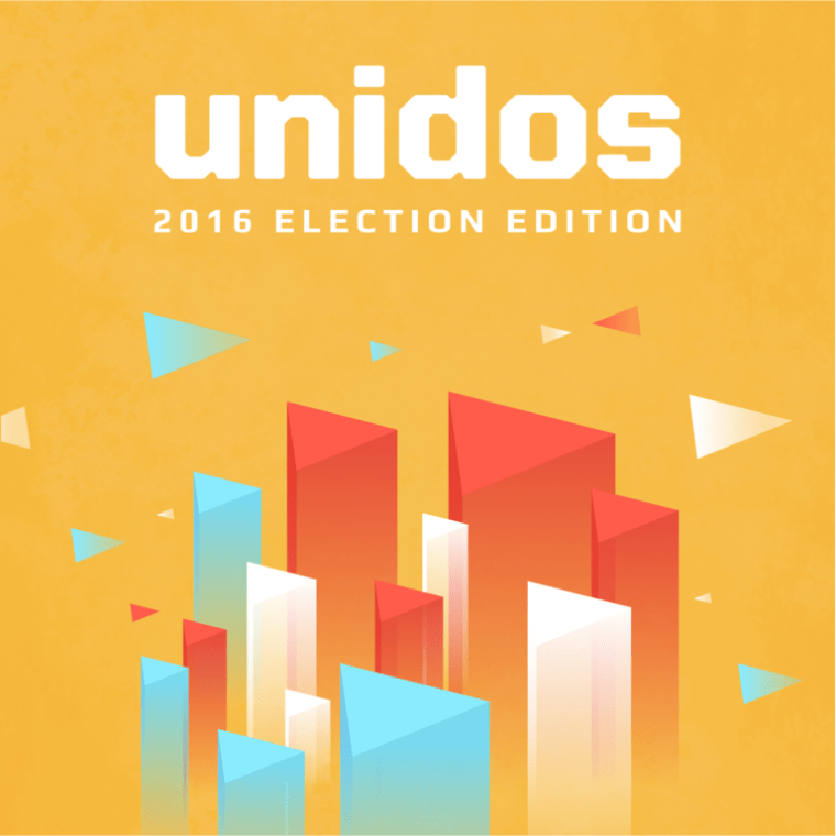 The Unidos voter registration app.