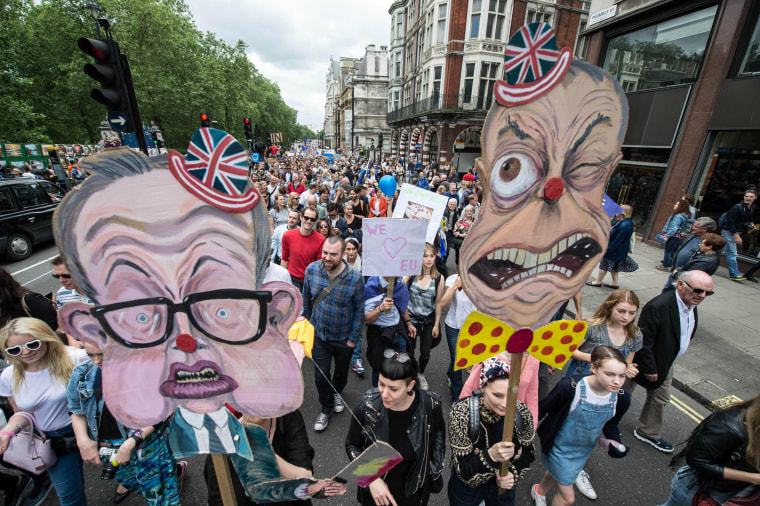 Image: BRITAIN-EU-BREXIT-PROTEST