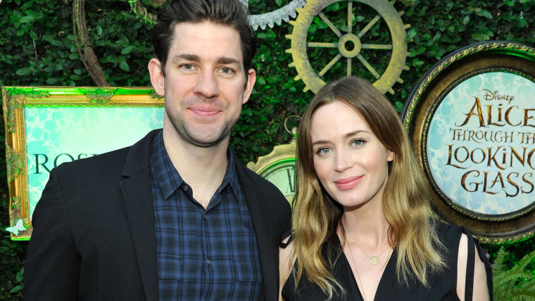 John Krasinski and Emily Blunt