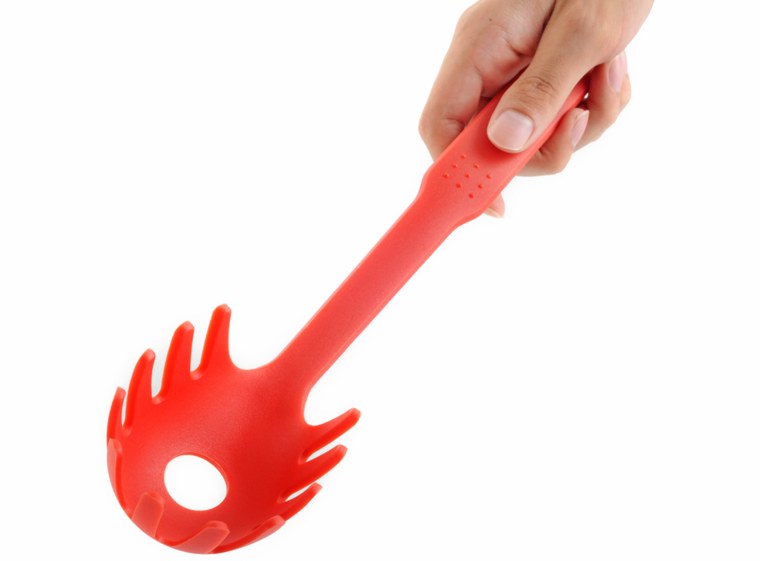 plastic spaghetti spoon