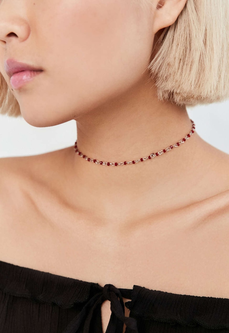 Libby stone Choker Necklace women's fashion accessories style
