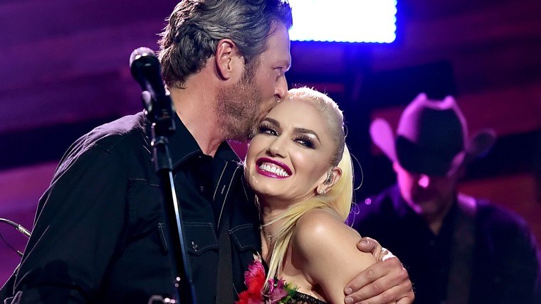 Blake Shelton and Gwen Stefani