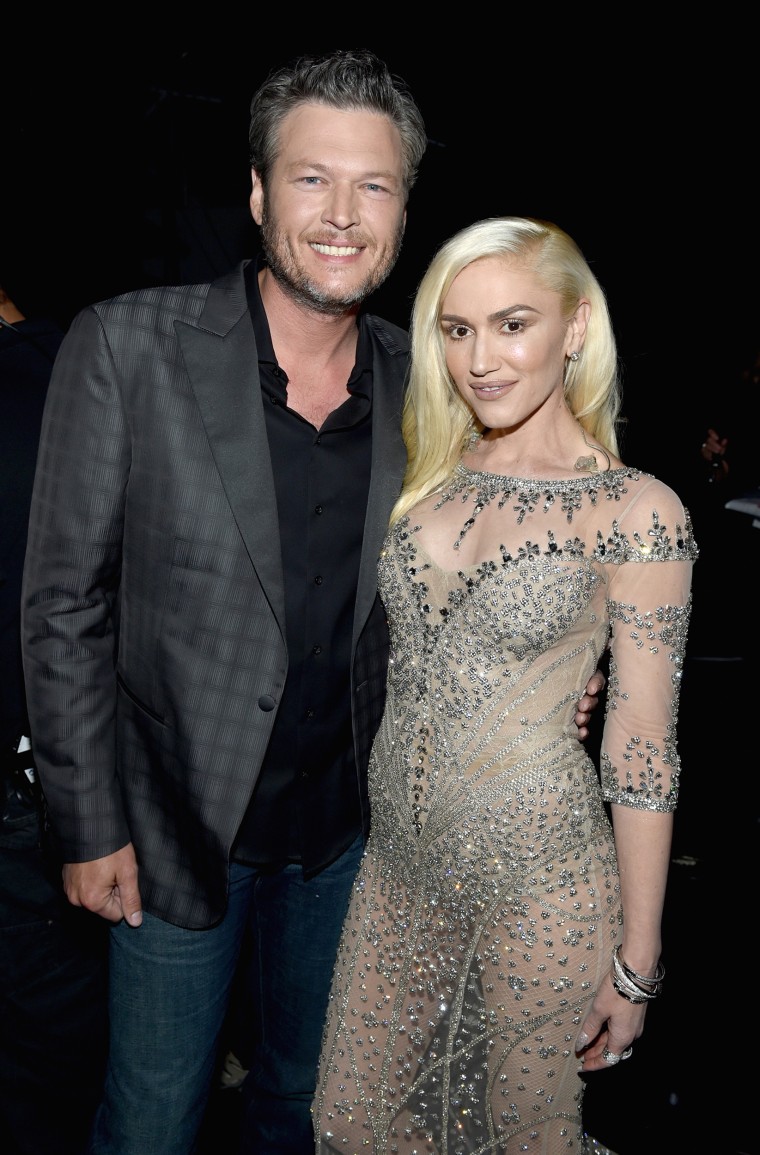 Blake Shelton and Gwen Stefani