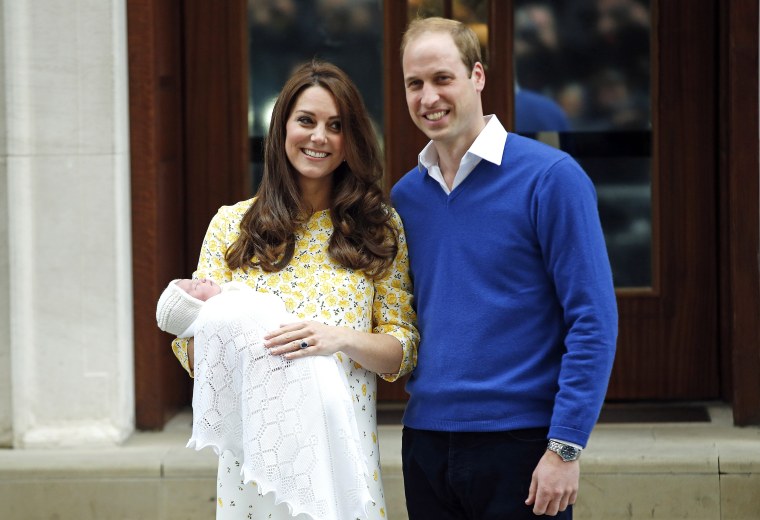 Britain's Prince William and Kate, Duchess of Cambridge