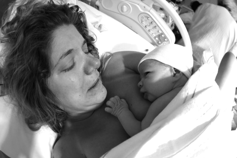 New mom's honest photo in postpartum mesh undies goes viral