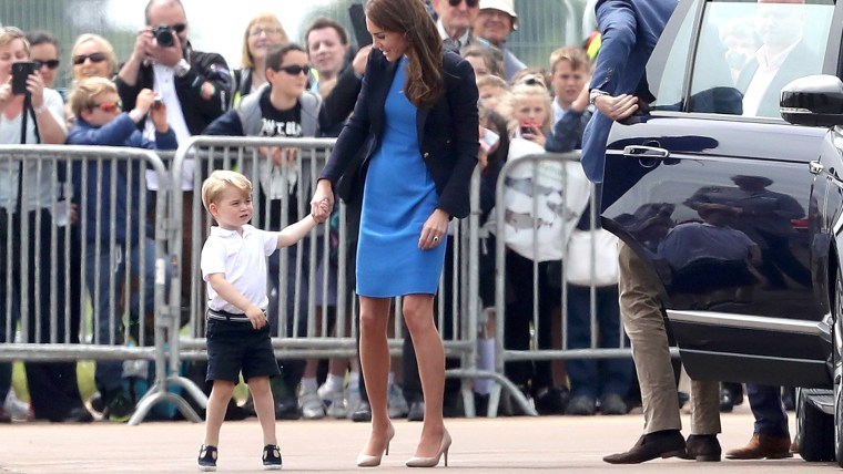 Catherine, Duchess of Cambridge and Prince George