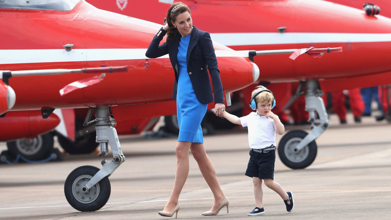 Catherine, Duchess of Cambridge and Prince George