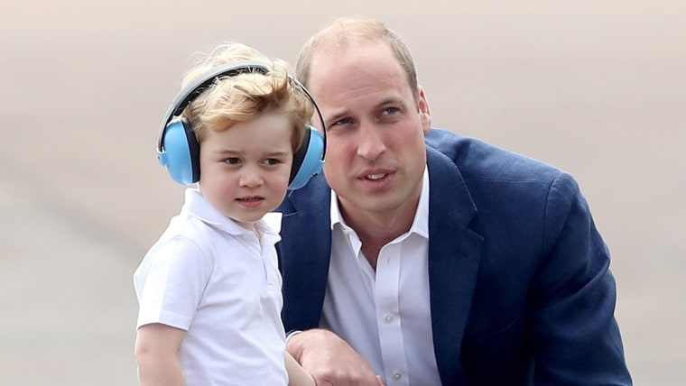 Prince William, Duke of Cambridge and Prince George