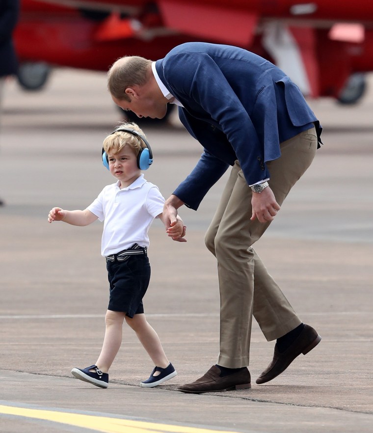 Prince William, Duke of Cambridge and Prince George