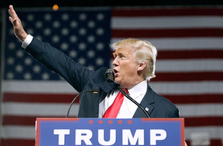 Image: Donald Trump Holds Campaign Rally In Phoenix, Arizona