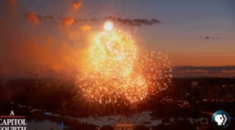 IMAGE: 'A Capitol Fourth' screen shot