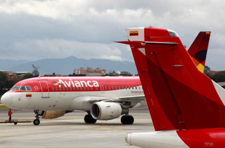 Image: Avianca planes in Bogota, Colombia