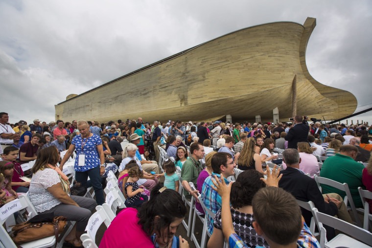 Image: Ark Encounter, Replica of Noah's Ark, Opens in Kentucky