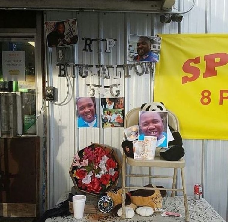 Image: Memorial collage for Alton Sterling