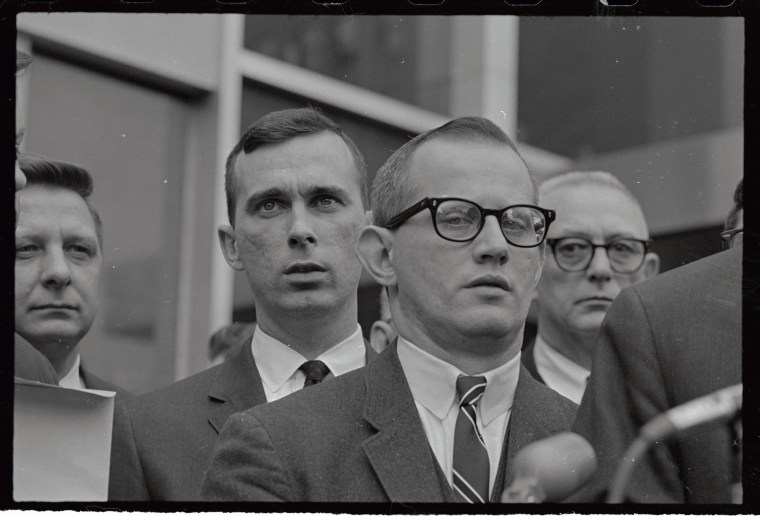 Image: Attorneys for Richard Speck Trial Leaving Courthouse