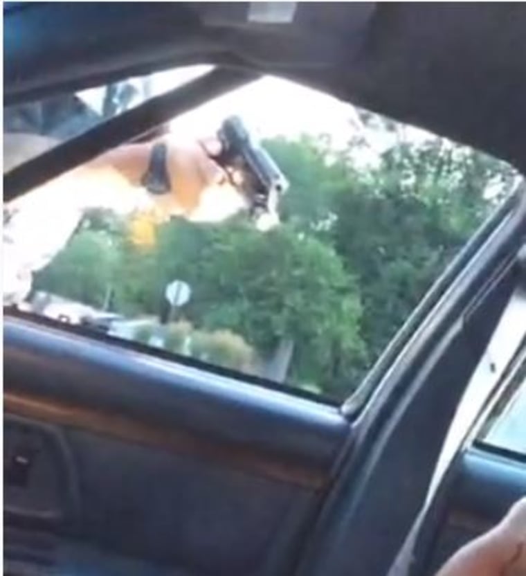 Image: The video apparently captures the immediate aftermath of the shooting of Philando Castile