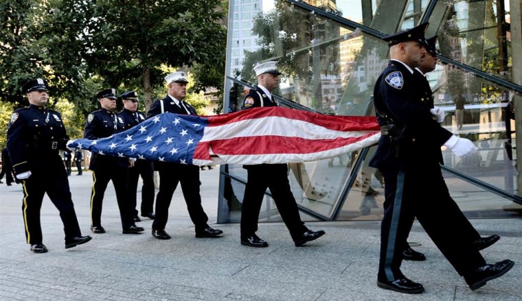 IMAGE: 9/11 anniversary police memorial