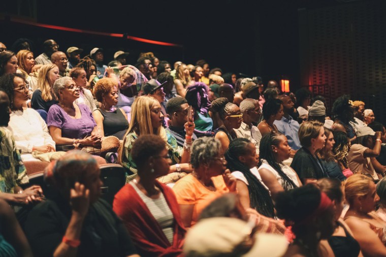 Audience members at the screening of Ori Inu: In Search of Self at Mist in Harlem, NYC, June 24, 2016.