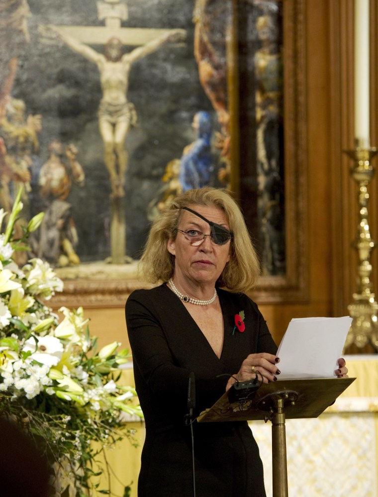 Image: Camilla, Duchess of Cornwall Attends Service For War Wounded