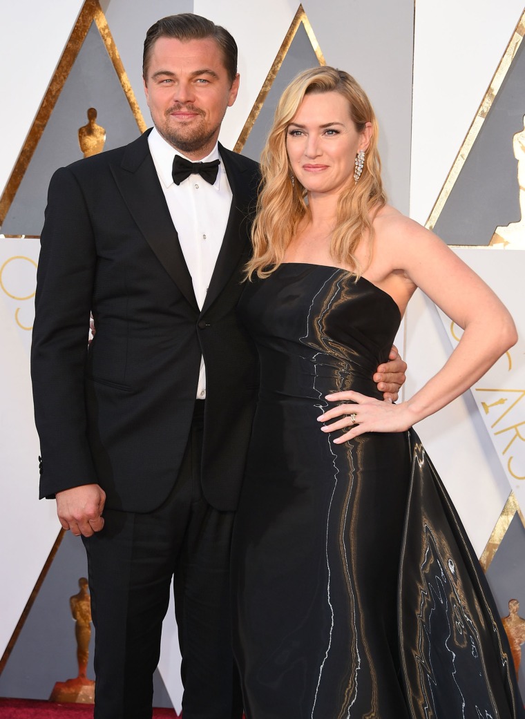 Leonardo DiCaprio and Kate Winslet