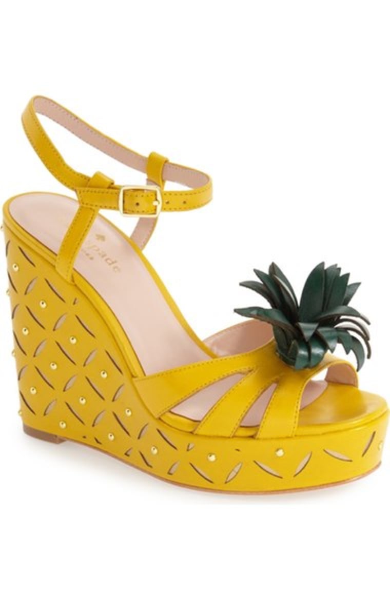 Kate Spade pineapple wedges