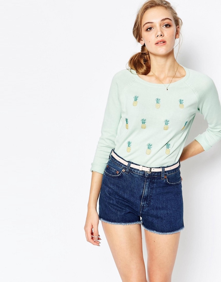 ASOS pineapple sweater