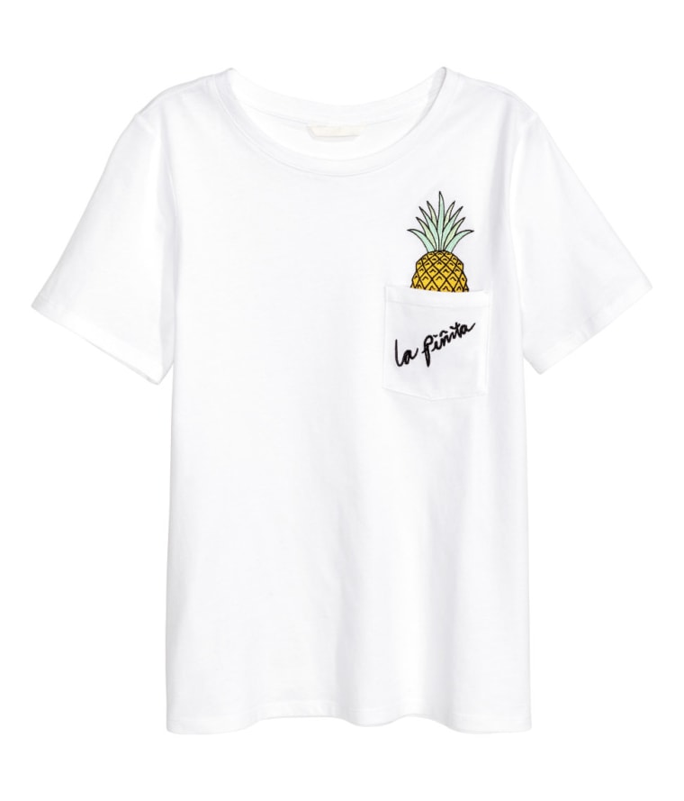 H&amp;M pineapple shirt