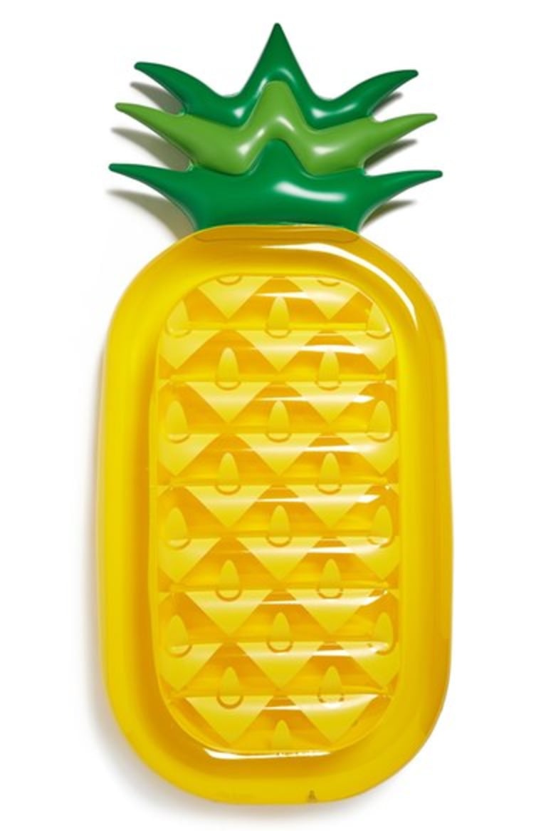 Pineapple pool floatie