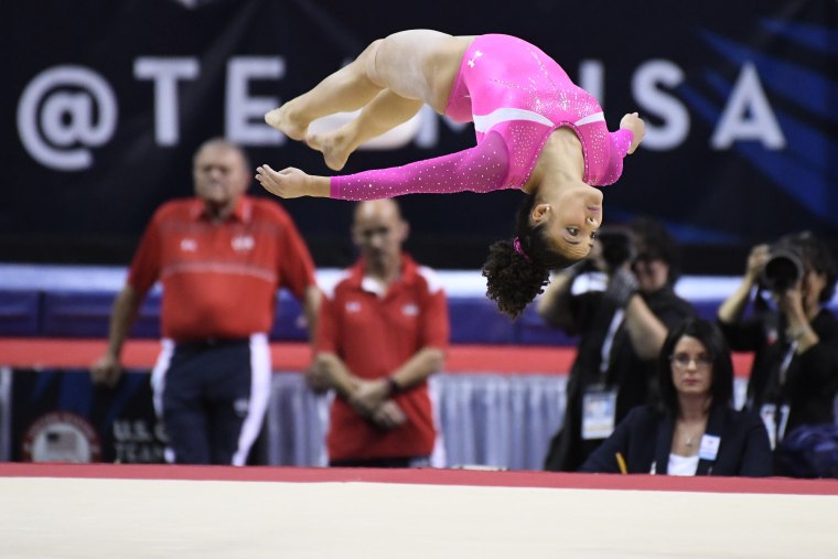 Image: Gymnastics: U.S. Olympic Team Trials - Womens Gymnastics