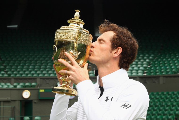Image: *** BESTPIX *** Wimbledon Winner Andy Murray Photocall