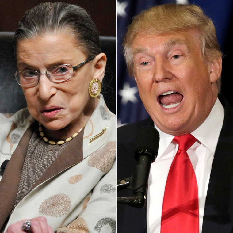 Ruth Bader Ginsburg I Regret Ill Advised Criticisms Of Donald Trump 0554