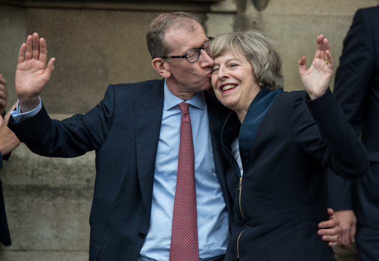 Image: Philip  May and Theresa May