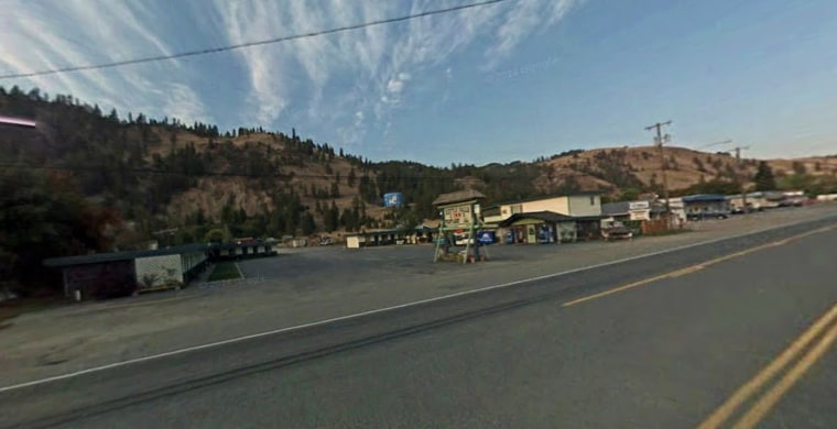 The exterior of the Kettle Falls Inn in Kettle Falls, Washington, as seen in a still taken from Google Street View.