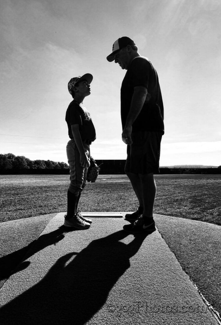 Image: Sean and Brodie Copeland in a photo provided by their family