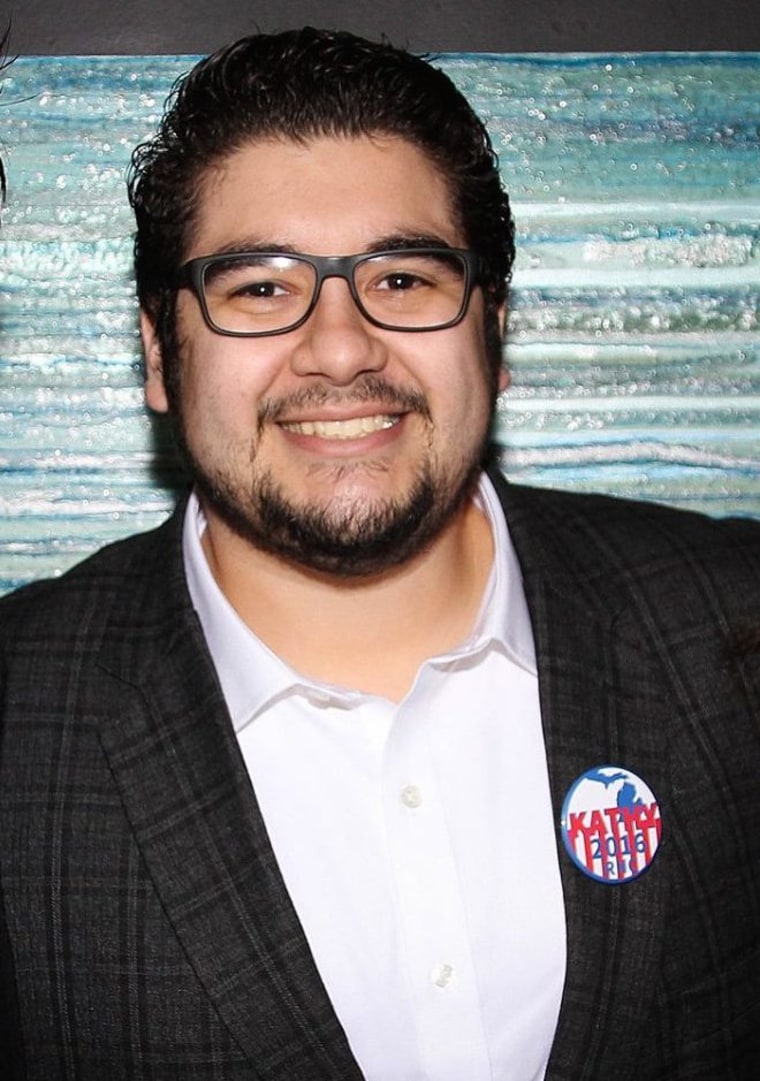 Gustavo "Gus" Portela, a Donald Trump delegate from Michigan to the 2016 Republican National Convention.