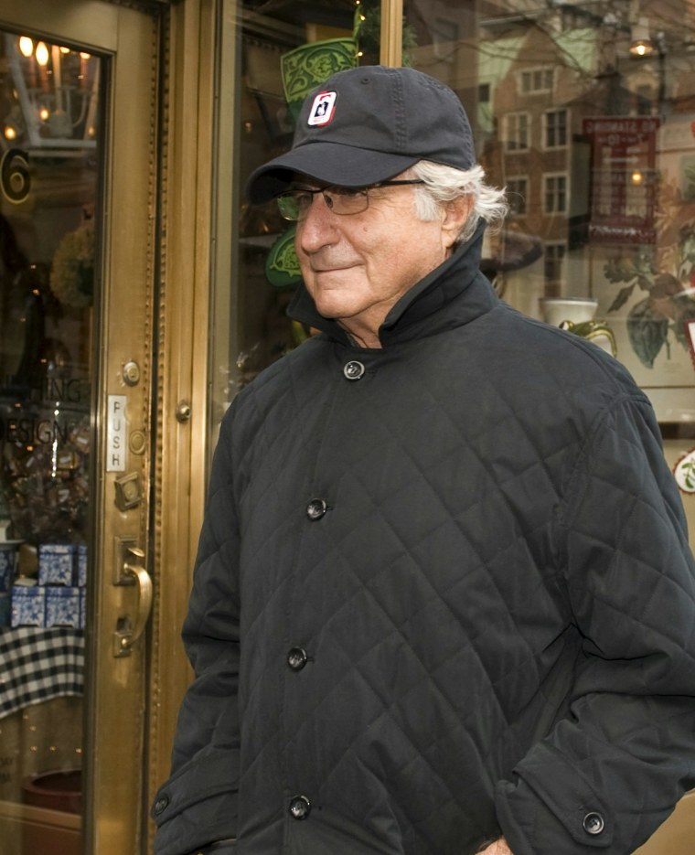 Image: Bernie Madoff on Dec. 17, 2008