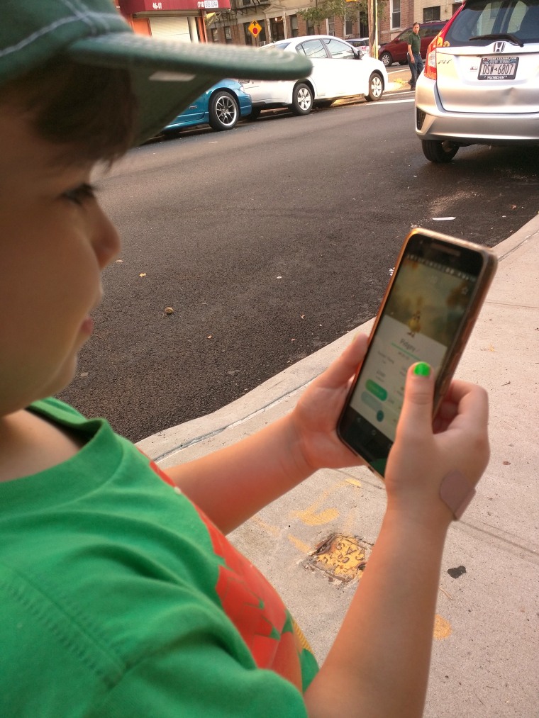 Boy with autism who's become more social since he started playing Pokemon Go