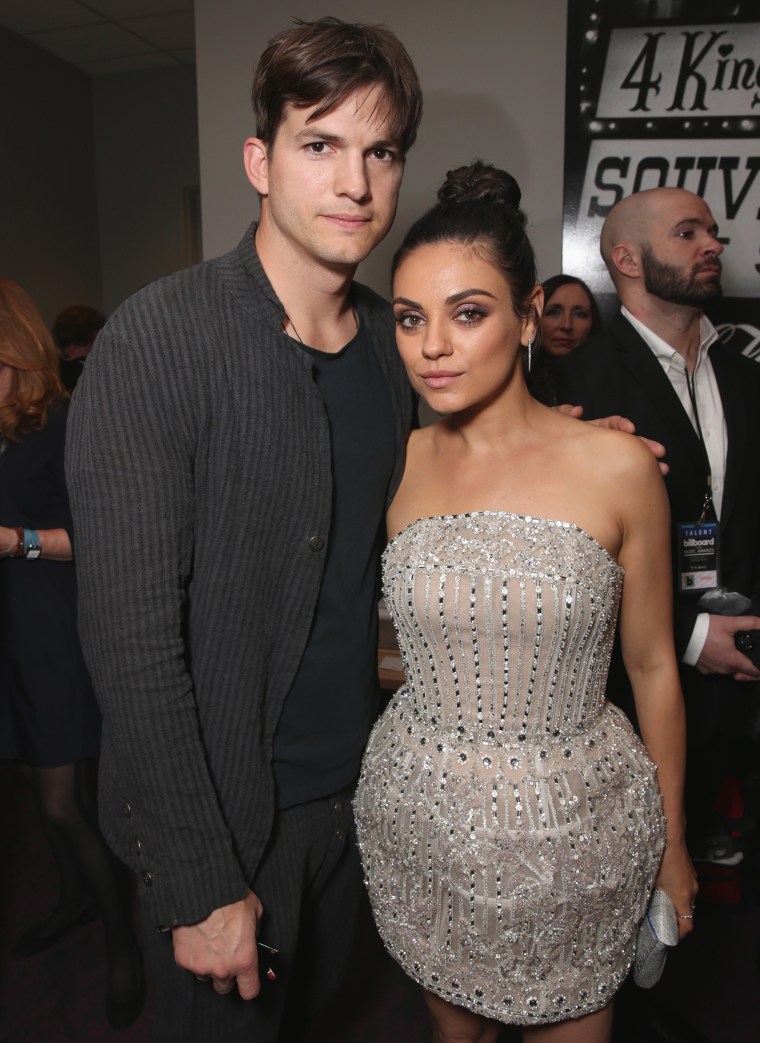 Ashton Kutcher and Mila Kunis