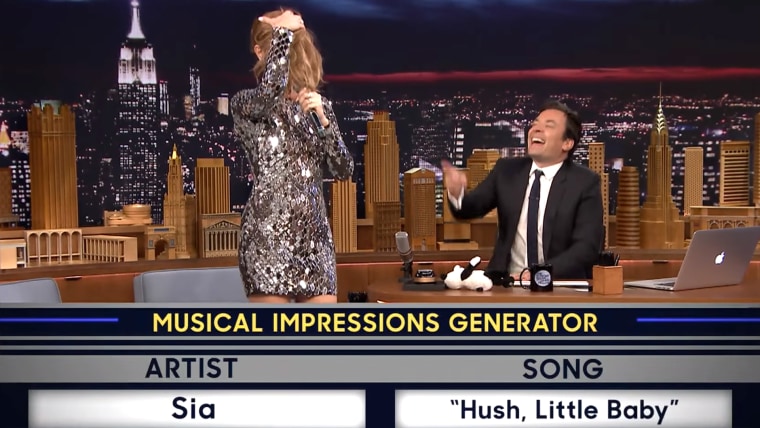 Celine Dion on the Tonight Shoe with Jimmy Fallon